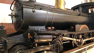 Demonstration of 440 Steam Locomotive at Museum of TOBU Railway Part1 [upl. by Swor]