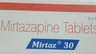 Mirtaz 30 mg tablet in hindi कैसे यूज करें साईड इफेक्ट कोन ले सकता है पूरी जानकारी [upl. by Barbour369]