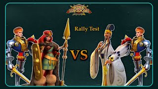 Zhuge LiangHenry VS BoudicaHenry Rally Test  Rise of Kingdoms [upl. by Selbbep42]