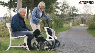 Walkers and rollators for people with limited mobility Topro walkers in New Zealand  Wheelchairs [upl. by Elsinore]