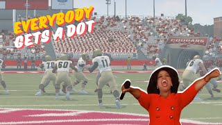 Road To Glory Nasir FuQua  Everybody Gets A Dot  College Football Revamped NCAA 14 Mod [upl. by Tiras]