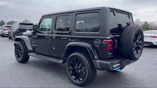 2022 Jeep Wrangler 4xe Unlimited Sahara 4x4 Fredrick [upl. by Lenni]