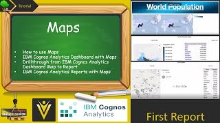 IBM Cognos Analytics Maps Example [upl. by Eniamart711]