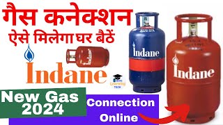 New gas connection online apply l Naya gas connection kaise le  indane gas new connection online [upl. by Niwroc818]