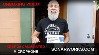 Sonarworks XREF 20 Calibrated Microphone  Reference 4  Unboxing [upl. by Ierdna]