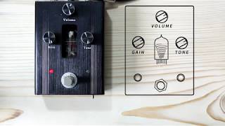 Little Bear G3 Tube Distortion Pedal Demo [upl. by Bekelja]