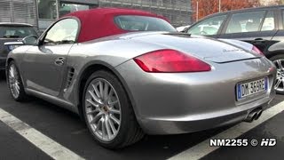 Porsche Boxster RS60 Spyder Sound with PSE  Start amp Revs [upl. by Jacobs]