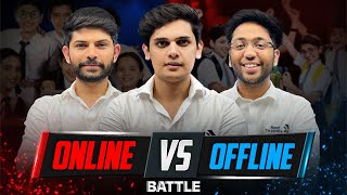 Online vs Offline Battle 🔥  Class 9th and 10th  Next Toppers [upl. by Auric]