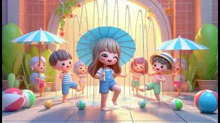 quotSummer Sprinkler Dance  Fun and Refreshing Song for Kidsquot [upl. by Seek]