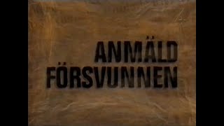 Anmäld försvunnen 1995  Avsnitt 2 [upl. by Eenat499]