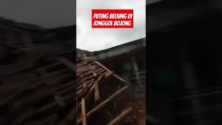 Puting beliung jonggol bojong video shorts [upl. by Nahpos]