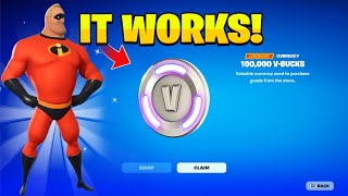 NEW How To Unlock FREE VBUCKS in FORTNITE Chapter 5 NOT PATCHED [upl. by Ecnatsnoc]