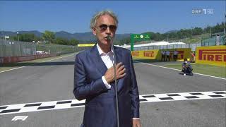 National Anthem of Italy performed by Andrea Bocelli  F1 2020 Tuscan GP [upl. by Andrei]