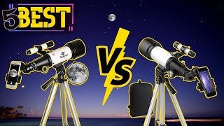 ✅ TOP 5 Best Telescope for Beginners of 2022  Budget Buyers Guide [upl. by Akinak]