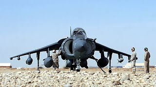 The AV8B Harrier had a history in its time before being replaced by the F 35 Lightning II [upl. by Anileme]