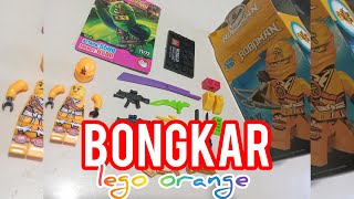 BONGKAR LEGO WARNA ORANGE [upl. by Temme]