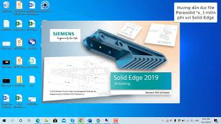 Phần Mềm Đọc File Parasolid xt Miễn Phí  Solid Edge [upl. by Rey650]