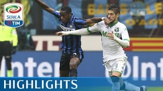 Inter  Sassuolo 01  Highlights  Matchday 19  Serie A TIM 201516 [upl. by Eillehs]