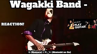 Wagakki Band Reaction 焔 Homura  暁ノ糸 Akatsuki no Ito [upl. by Enilehcim]