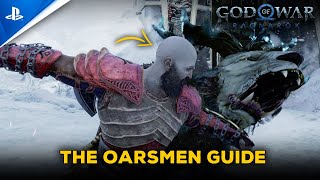 God of War Ragnarok  The Oarsmen Guide amp Walkthrough [upl. by Luana]