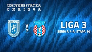 LIVE  UNIVERSITATEA CRAIOVA 2  VOINȚA LUPAC [upl. by Tobin30]