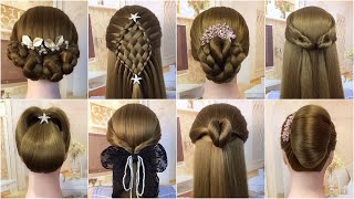 Ponytail hair tutorials  braided voluminous and more [upl. by Alegre]