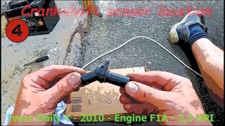 Iveco Daily Repairs  Where is the camshaft sensor How to change the camshaft sensor [upl. by Alcina]