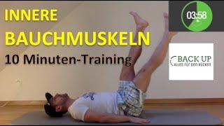 Bauchmuskeltraining für zuhause 10 Minuten Training [upl. by Utimer720]