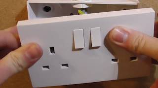 How To Wire A Double Socket [upl. by Atiuqan]