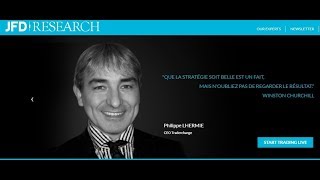 Live avec Philippe LHERMIE Trader Professionnel  EURUSD GBPUSD Bitcoin Futures Flux [upl. by Jet]