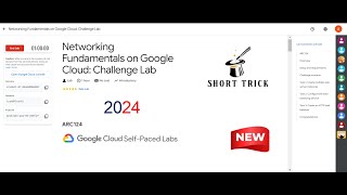 Networking Fundamentals on Google CloudChallenge Lab  2024  ARC124 qwiklabsarcade2024 gcp [upl. by Ciri315]