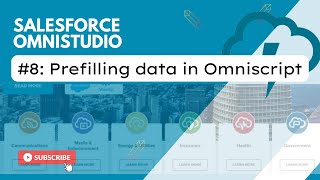 Session 8 Prefilling Data in Omniscript  Omnistudio  Salesforce Vlocity Sessions salesforce [upl. by Cl]