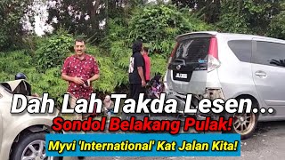 Myvi Sondol Alza Ini Kes Pandu Myvi Dengan Google Maps Ke [upl. by Eniroc]