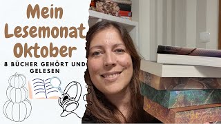 Mein Lesemonat Oktober 2024 📚 🎃 [upl. by Roberts]