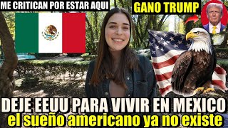 🇺🇸Gringa Prefiere VIVIR en MEXICO que ESTADOS UNIDOS de NORTEAMERICA [upl. by Iddo]