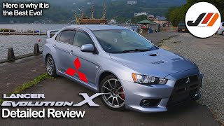 Why the Lancer Evolution X is the best Evo  InDepth Review Technical Details Drive  JDM Masters [upl. by Anyalram538]