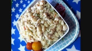 Tuna and Macaroni Dinner Salad Noreens Kitchen [upl. by Madson337]