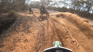 KX 250f vs WR 450f vs KLX 450r [upl. by Philan210]