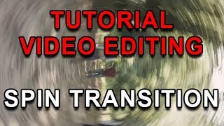 LA TRANSIZIONE SPIN  tutorial videomaking editing [upl. by Ellenej]