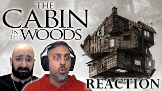 The Cabin in the Woods 2011  MOVIE REACTION  First Time Watching [upl. by Waddle]