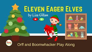 Christmas Elf Song with EASY Xylophone and Boomwhacker Play Along [upl. by Annaiuq]