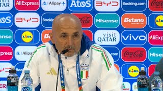 Spalletti «Vi dico i rigoristi dell’Italia L’abito contro la Spagna Armani pronti a sporcarci…» [upl. by Adnowal]