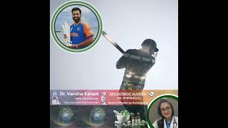 Rohit Sharma amp Homeopathy  Dr Vandna Kanani  Genetic Stimulus by Homeopathy  HOPE FOR ALL [upl. by Eibloc]