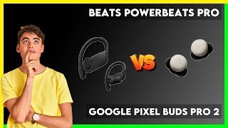 Beats Powerbeats Pro vs Google Pixel Buds Pro 2 Comparison [upl. by Yenial]