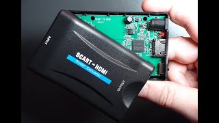 Scart to Hdmi Converter Disassembly [upl. by Aesoh518]