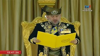 Sultan Muhammad V Ditabal Yang diPertuan Agong Ke15 [upl. by Dolan]