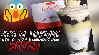 COMO FAÇO MEU COPO DA FELICIDADE SABOR RAFAELLO [upl. by Tjon]