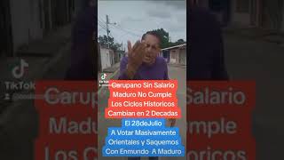 venezuela Carupano Sin Salario Olivier Maneiro coalicion sindical [upl. by Halstead8]