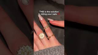 These rings really helped me stop biting my nails mentalhealth anxiety adhd jewelry fashion [upl. by Arannahs]