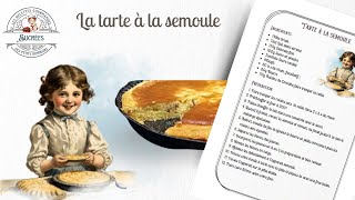 Tarte à la semoule [upl. by Noraa]